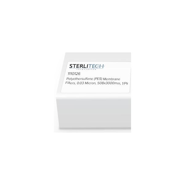 Sterlitech PES Membrane Filter, 0.03um, 508x3000mm, 1/Pk 1110126 - main